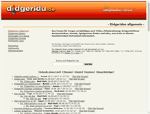 Tablet Screenshot of didgeridu.de